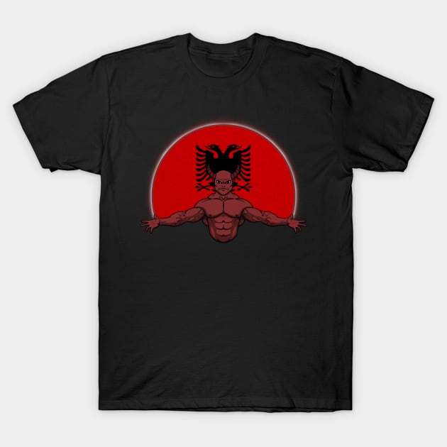 Devil Albania T-Shirt by RampArt